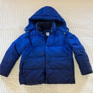 GAP Kids Blue Ombré Puffer Jacket